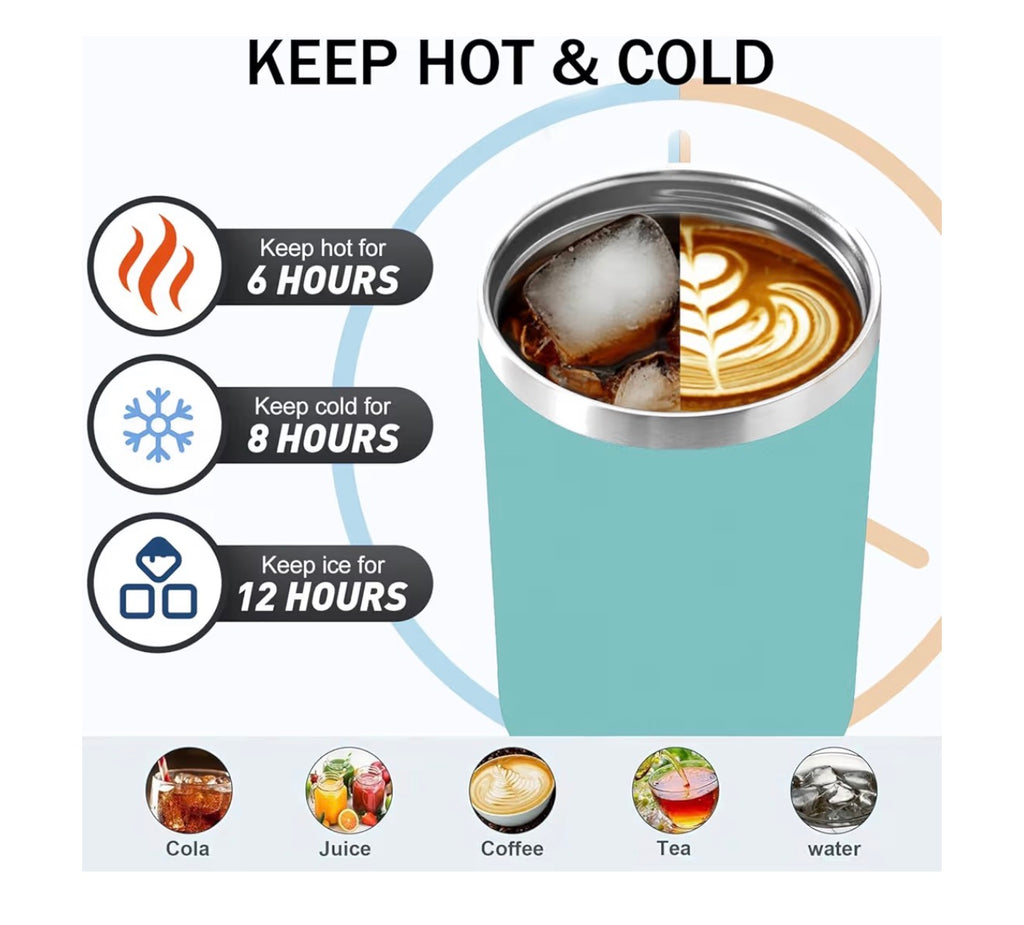 Personalized 40oz Stainless Steel Tumbler with Handle