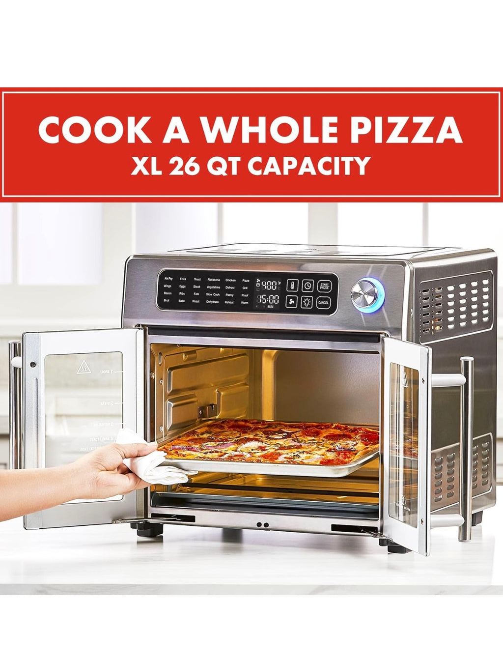 Emeril Lagasse Extra Large Air Fryer Toaster Oven